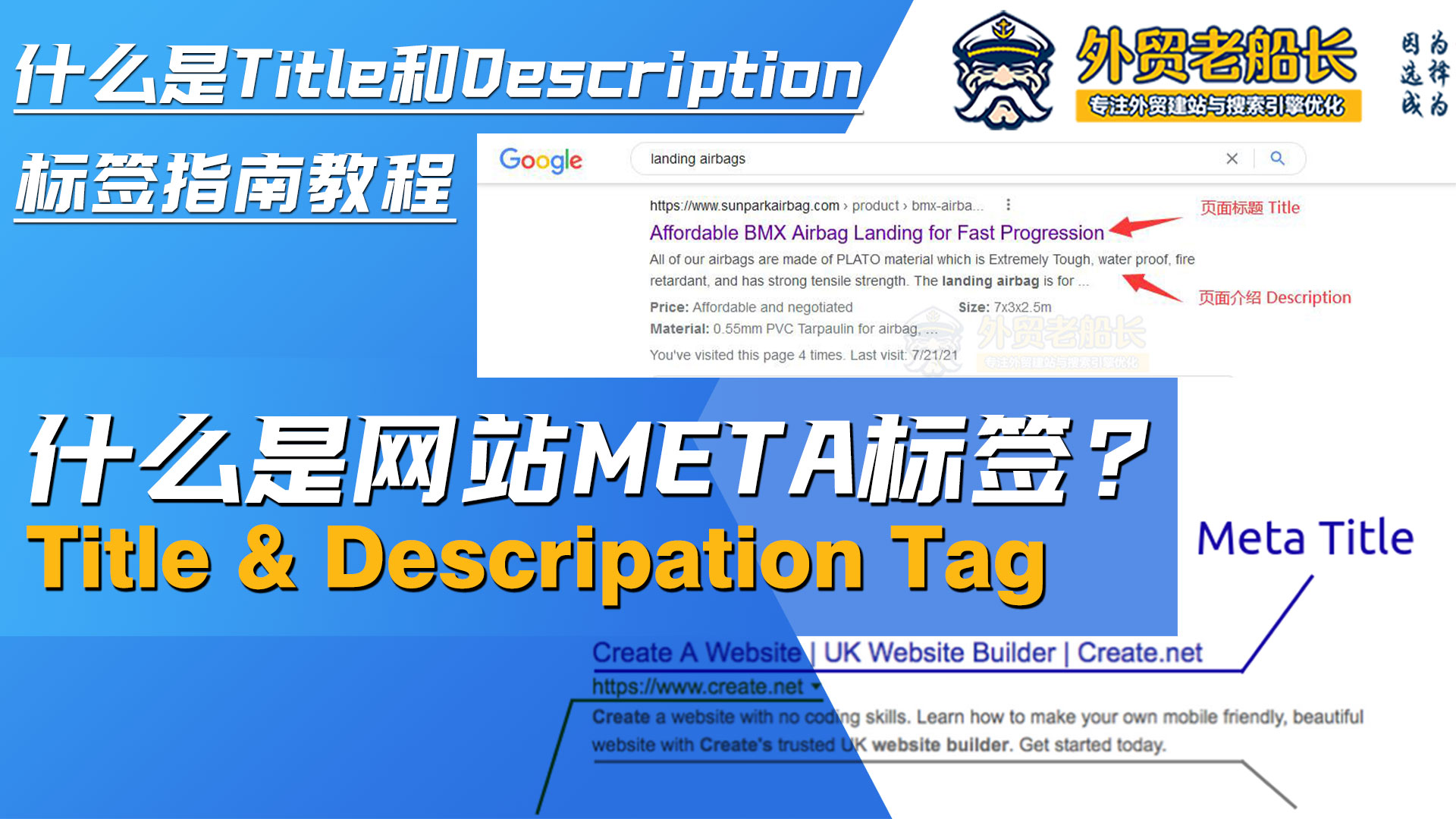 外贸网站META标签SEO优化-微信公众号