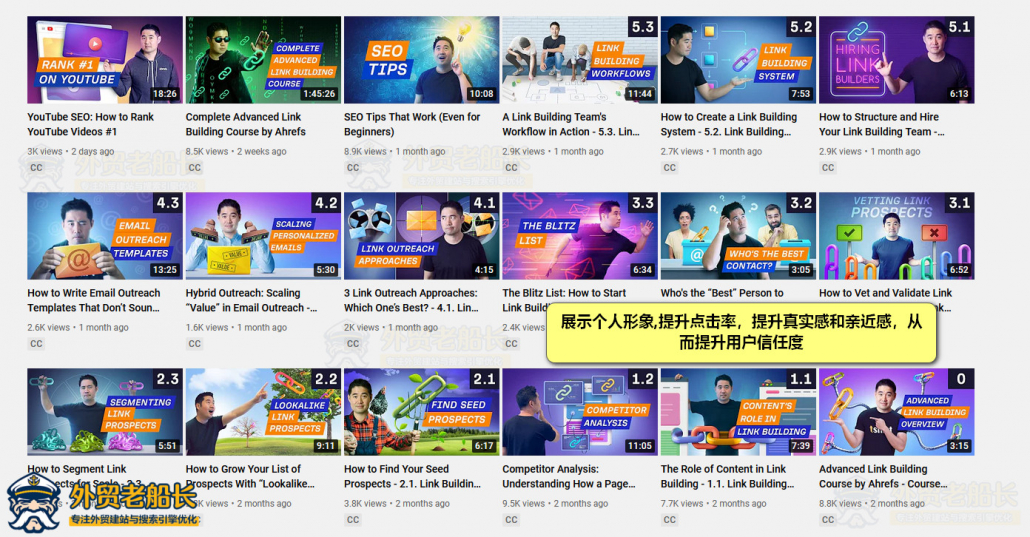 Youtube真人出镜提升品牌信任度