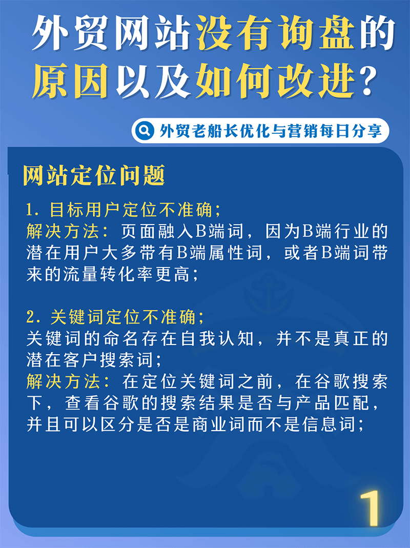 流量高但询盘少：五大核心原因与系统性排查方法