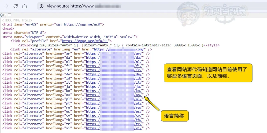 多语言网站小语种站点地图查看